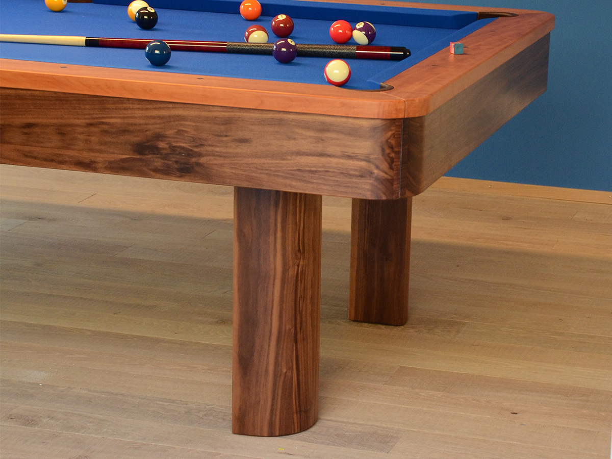 Pooltisch Zaffiro aus Esche braun